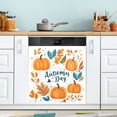 thumbnail image 1 of Yayeee Magnetic Dishwasher Cover for The Front Decoration Home Kitchen Machine Sticker Protector, Pumpkins Pattern, 1 of 6