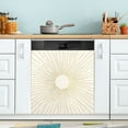 thumbnail image 1 of Yayeee Magnetic Dishwasher Cover for The Front Decoration Home Kitchen Machine Sticker Protector, Sunshine, 1 of 6