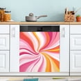 thumbnail image 1 of Yayeee Magnetic Dishwasher Cover for The Front Decoration Home Kitchen Machine Sticker Protector, Swirling Lines, 1 of 6