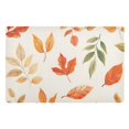 thumbnail image 1 of Yayeee Doormat for Inside 20"x32" Absorbent Low-Profile Washable Non-Slip Rubber Backed Entryway Rug, Beige Autumn Leaves, 1 of 8