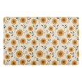 thumbnail image 1 of Yayeee Doormat for Inside 20"x32" Absorbent Low-Profile Washable Non-Slip Rubber Backed Entryway Rug, Beige Sunflower Pattern, 1 of 8