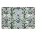 thumbnail image 1 of Yayeee Doormat for Inside 20"x32" Absorbent Low-Profile Washable Non-Slip Rubber Backed Entryway Rug, Blue Blossom, 1 of 8