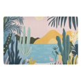 thumbnail image 1 of Yayeee Doormat for Inside 20"x32" Absorbent Low-Profile Washable Non-Slip Rubber Backed Entryway Rug, Boho Style Sun, 1 of 8