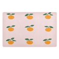 thumbnail image 1 of Yayeee Doormat for Inside 20"x32" Absorbent Low-Profile Washable Non-Slip Rubber Backed Entryway Rug, Cartoon Citrus, 1 of 8