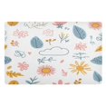 thumbnail image 1 of Yayeee Doormat for Inside 20"x32" Absorbent Low-Profile Washable Non-Slip Rubber Backed Entryway Rug, Cartoon Doodles, 1 of 8