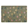 thumbnail image 1 of Yayeee Doormat for Inside 20"x32" Absorbent Low-Profile Washable Non-Slip Rubber Backed Entryway Rug, Cartoon Guitar Pattern, 1 of 8