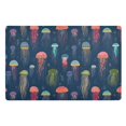 thumbnail image 1 of Yayeee Doormat for Inside 20"x32" Absorbent Low-Profile Washable Non-Slip Rubber Backed Entryway Rug, Cartoon Jellyfish Pattern, 1 of 8
