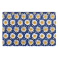 thumbnail image 1 of Yayeee Doormat for Inside 20"x32" Absorbent Low-Profile Washable Non-Slip Rubber Backed Entryway Rug, Elegant Daisy Pattern, 1 of 8