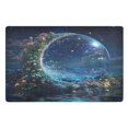 thumbnail image 1 of Yayeee Doormat for Inside 20"x32" Absorbent Low-Profile Washable Non-Slip Rubber Backed Entryway Rug, Floral Occean, 1 of 8