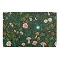 thumbnail image 1 of Yayeee Doormat for Inside 20"x32" Absorbent Low-Profile Washable Non-Slip Rubber Backed Entryway Rug, Green Forest Pattern, 1 of 8
