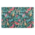 thumbnail image 1 of Yayeee Doormat for Inside 20"x32" Absorbent Low-Profile Washable Non-Slip Rubber Backed Entryway Rug, Green Tropical Pattern, 1 of 8