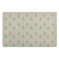 thumbnail image 1 of Yayeee Doormat for Inside 20"x32" Absorbent Low-Profile Washable Non-Slip Rubber Backed Entryway Rug, Green Wildflowers Pattern, 1 of 8