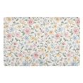 thumbnail image 1 of Yayeee Doormat for Inside 20"x32" Absorbent Low-Profile Washable Non-Slip Rubber Backed Entryway Rug, Pastel Floral Pattern, 1 of 8