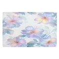 thumbnail image 1 of Yayeee Doormat for Inside 20"x32" Absorbent Low-Profile Washable Non-Slip Rubber Backed Entryway Rug, Pastel Flower Pattern, 1 of 8
