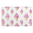 thumbnail image 1 of Yayeee Doormat for Inside 20"x32" Absorbent Low-Profile Washable Non-Slip Rubber Backed Entryway Rug, Pink Cartoon Ice Cream, 1 of 8