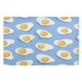 thumbnail image 1 of Yayeee Doormat for Inside 20"x32" Absorbent Low-Profile Washable Non-Slip Rubber Backed Entryway Rug, Playful Fried Eggs, 1 of 8