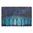 thumbnail image 1 of Yayeee Doormat for Inside 20"x32" Absorbent Low-Profile Washable Non-Slip Rubber Backed Entryway Rug, Purple Moonlight Forest, 1 of 8