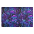 thumbnail image 1 of Yayeee Doormat for Inside 20"x32" Absorbent Low-Profile Washable Non-Slip Rubber Backed Entryway Rug, Purple Mushrooms Pattern, 1 of 8