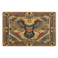 thumbnail image 1 of Yayeee Doormat for Inside 20"x32" Absorbent Low-Profile Washable Non-Slip Rubber Backed Entryway Rug, Retro Abstract Eagle, 1 of 8