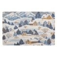 thumbnail image 1 of Yayeee Doormat for Inside 20"x32" Absorbent Low-Profile Washable Non-Slip Rubber Backed Entryway Rug, Snowy Winter, 1 of 8