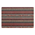 thumbnail image 1 of Yayeee Doormat for Inside 20"x32" Absorbent Low-Profile Washable Non-Slip Rubber Backed Entryway Rug, Tribal Geometric, 1 of 8