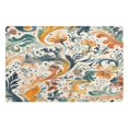 thumbnail image 1 of Yayeee Doormat for Inside 20"x32" Absorbent Low-Profile Washable Non-Slip Rubber Backed Entryway Rug, Whimsical Leaves, 1 of 8