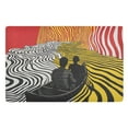 thumbnail image 1 of Yayeee Doormat for Indoor Entrance 32" x 20" Non Slippery Floor Rug, Abstract Boat, 1 of 8