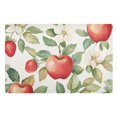 thumbnail image 1 of Yayeee Doormat for Indoor Entrance 32" x 20" Non Slippery Floor Rug, Beige Apple Pattern, 1 of 8