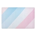 thumbnail image 1 of Yayeee Doormat for Indoor Entrance 32" x 20" Non Slippery Floor Rug, Blue Gradient, 1 of 8