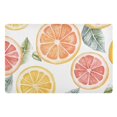 thumbnail image 1 of Yayeee Doormat for Indoor Entrance 32" x 20" Non Slippery Floor Rug, Candy Grapefruit Slices, 1 of 8