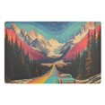 thumbnail image 1 of Yayeee Doormat for Inside 20"x32" Absorbent Low-Profile Washable Non-Slip Rubber Backed Entryway Rug, Colorful Road, 1 of 8