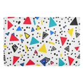thumbnail image 1 of Yayeee Doormat for Indoor Entrance 32" x 20" Non Slippery Floor Rug, Colorful Triangles, 1 of 8
