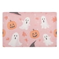 thumbnail image 1 of Yayeee Doormat for Indoor Entrance 32" x 20" Non Slippery Floor Rug, Cute Pink Halloween, 1 of 8