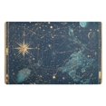 thumbnail image 1 of Yayeee Doormat for Indoor Entrance 32" x 20" Non Slippery Floor Rug, Dark Star Map, 1 of 8