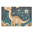 thumbnail image 1 of Yayeee Doormat for Indoor Entrance 32" x 20" Non Slippery Floor Rug, Dinosaur at Night, 1 of 8