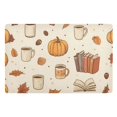 thumbnail image 1 of Yayeee Doormat for Indoor Entrance 32" x 20" Non Slippery Floor Rug, Fall Beige Pumpkin, 1 of 8