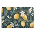 thumbnail image 1 of Yayeee Doormat for Indoor Entrance 32" x 20" Non Slippery Floor Rug, Floral Lemons, 1 of 8