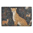 thumbnail image 1 of Yayeee Doormat for Inside 20"x32" Absorbent Low-Profile Washable Non-Slip Rubber Backed Entryway Rug, Forest Pattern, 1 of 8