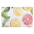 thumbnail image 1 of Yayeee Doormat for Indoor Entrance 32" x 20" Non Slippery Floor Rug, Grapefruit Slices, 1 of 8