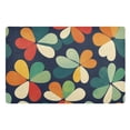 thumbnail image 1 of Yayeee Doormat for Indoor Entrance 32" x 20" Non Slippery Floor Rug, Green Clover Pattern, 1 of 8