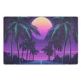 thumbnail image 1 of Yayeee Doormat for Indoor Entrance 32" x 20" Non Slippery Floor Rug, Green Digital Art, 1 of 8