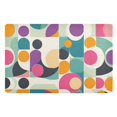 thumbnail image 1 of Yayeee Doormat for Indoor Entrance 32" x 20" Non Slippery Floor Rug, Green Geometric, 1 of 8