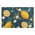thumbnail image 1 of Yayeee Doormat for Indoor Entrance 32" x 20" Non Slippery Floor Rug, Green Lemons, 1 of 8