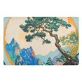 thumbnail image 1 of Yayeee Doormat for Indoor Entrance 32" x 20" Non Slippery Floor Rug, Large Pine Tree, 1 of 8
