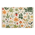 thumbnail image 1 of Yayeee Doormat for Indoor Entrance 32" x 20" Non Slippery Floor Rug, Leaves Pattern, 1 of 8