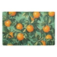 thumbnail image 1 of Yayeee Doormat for Indoor Entrance 32" x 20" Non Slippery Floor Rug, Orange Tree Pattern, 1 of 8