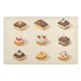 thumbnail image 1 of Yayeee Doormat for Indoor Entrance 32" x 20" Non Slippery Floor Rug, Red Cakes, 1 of 8