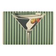 thumbnail image 1 of Yayeee Doormat for Inside 20"x32" Absorbent Low-Profile Washable Non-Slip Rubber Backed Entryway Rug, Retro Martinian, 1 of 8