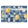 thumbnail image 1 of Yayeee Doormat for Indoor Entrance 32" x 20" Non Slippery Floor Rug, Retro Plaid Lemon, 1 of 8