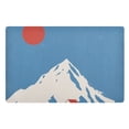 thumbnail image 1 of Yayeee Doormat for Indoor Entrance 32" x 20" Non Slippery Floor Rug, Snow Mountain, 1 of 8
